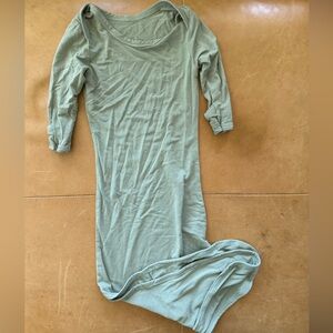 Kids' Soft Sage Green Nightgown - Comfort Sleepwear